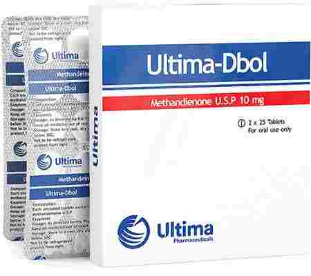 Ultima-Dianabol 10 Mg 50 Tablets Ultima Pharma USA